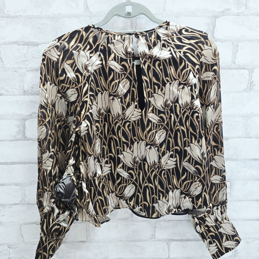 Banana Republic Metallic Blouse - Picture 8 of 11